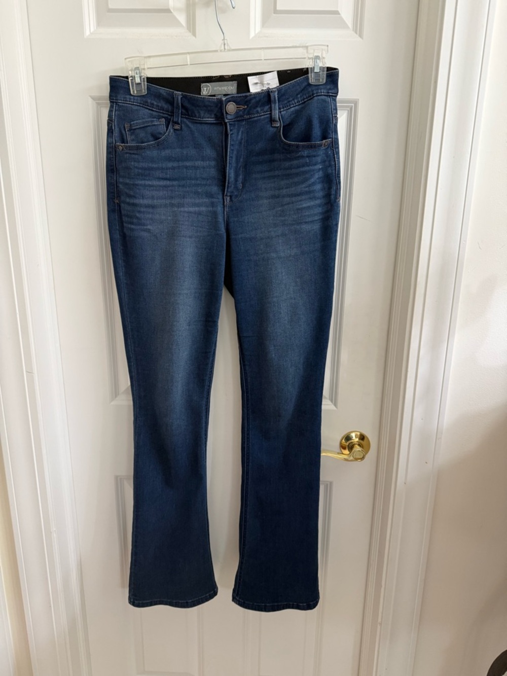 Wit & Wisdom Dark Blue Flare Jeans